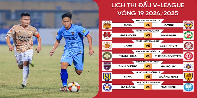 Tổng quan về lịch thi đấu V-League siêu hấp dẫn